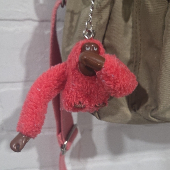 Kipling Brown and Pink Crossbody Bag - Picture 3 of 14